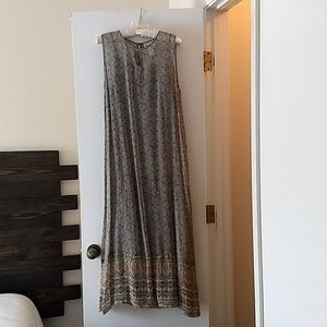 April Cornell boho maxi dress